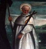 St. Venturino of Bergamo a native of Bergamo, Italy joined the Dominicans in 1319 and soon distinguished himself as a brilliant preacher, attracting huge crowds throughout northern Italy.