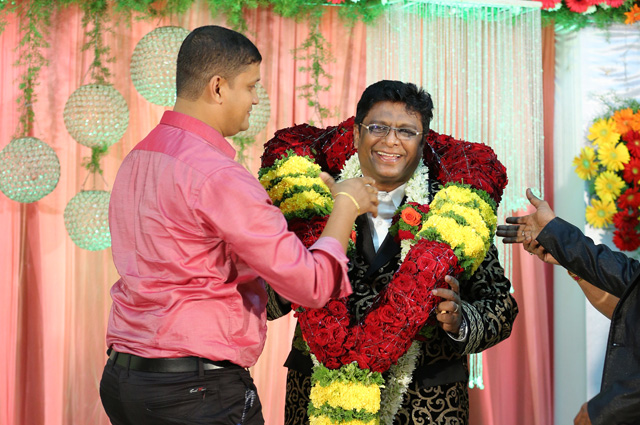 The Founder - Director of Grace Ministry Mangaluru, Bro Andrew Richard celebrates his 55th Birthday in a grand way amidst a large number of devotees.