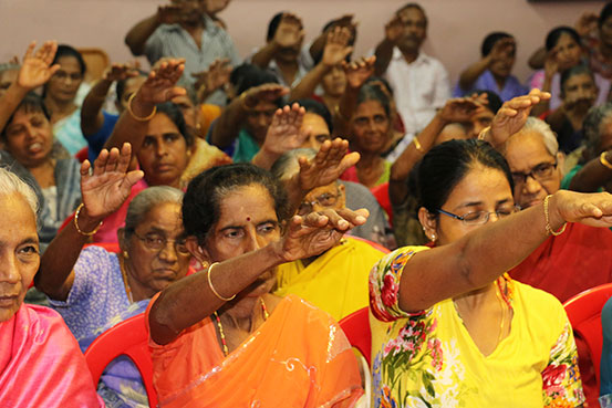 Grace Ministry Mangalore a Charitable organization organizes a charitable event