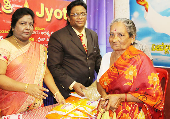 Grace Ministry Mangalore a Charitable organization organizes a charitable event