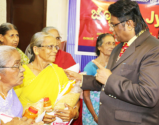 Grace Ministry Mangalore a Charitable organization organizes a charitable event