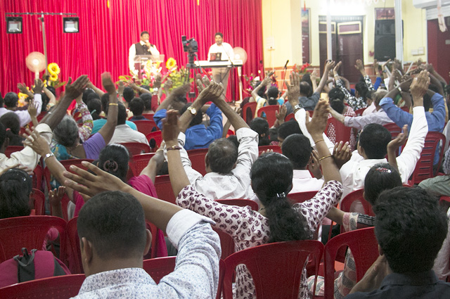The 8 hours Night Vigil Prayer was held on July 1st, Saturday at Prayer Center, Mangalore by Grace Ministry. An Enormous crowd came together to perceive God's Word and to invoke divine blessings of God