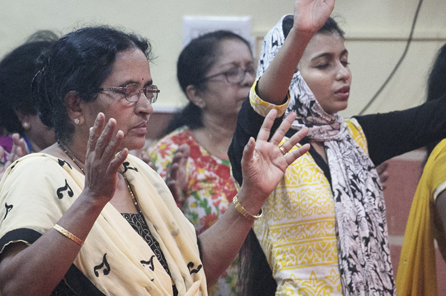 The 8 hours Night Vigil Prayer was held on July 1st, Saturday at Prayer Center, Mangalore by Grace Ministry. An Enormous crowd came together to perceive God's Word and to invoke divine blessings of God