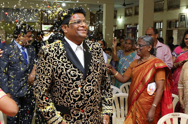 The Founder - Director of Grace Ministry Mangaluru, Bro Andrew Richard celebrates his 55th Birthday in a grand way amidst a large number of devotees.