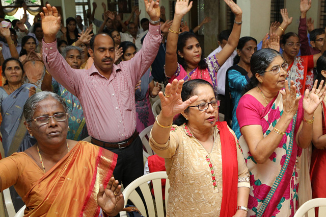 The Founder - Director of Grace Ministry Mangaluru, Bro Andrew Richard celebrates his 55th Birthday in a grand way amidst a large number of devotees.