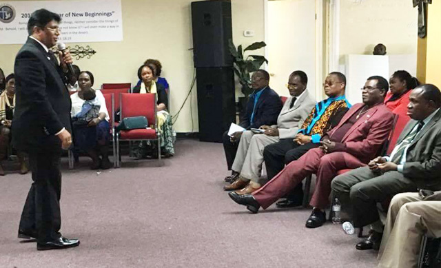 Praise Report of Atmosphere of Blessing with Bro Andrew Richard which was held in Christ Vision Ministries, International at Denver, America.
