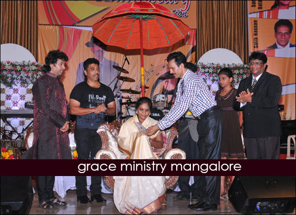 Bro Andrew Richard inaugurates the anniversary of Patma Music Institute at Mangalore. Valentine D'souza, sitarist Ustad Rafique Khan graced the occasion.