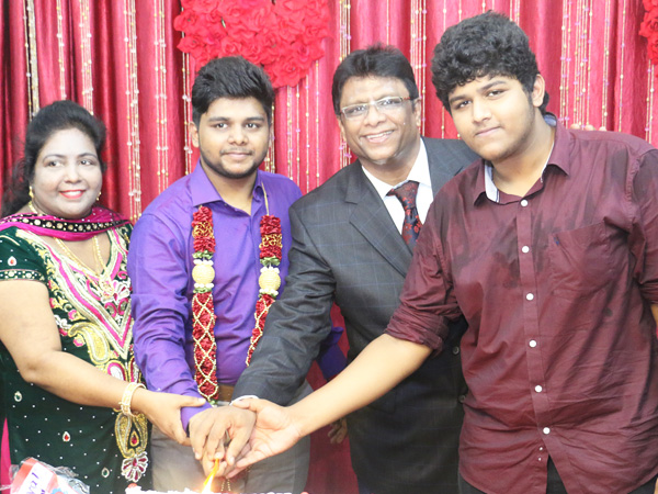 Isaac Richard son of Bro Andrew Richard celebrates his 24th Birthday in a grandeur way at Grace Ministry Prayer Hall in Mangaluru here on June 16, 2017