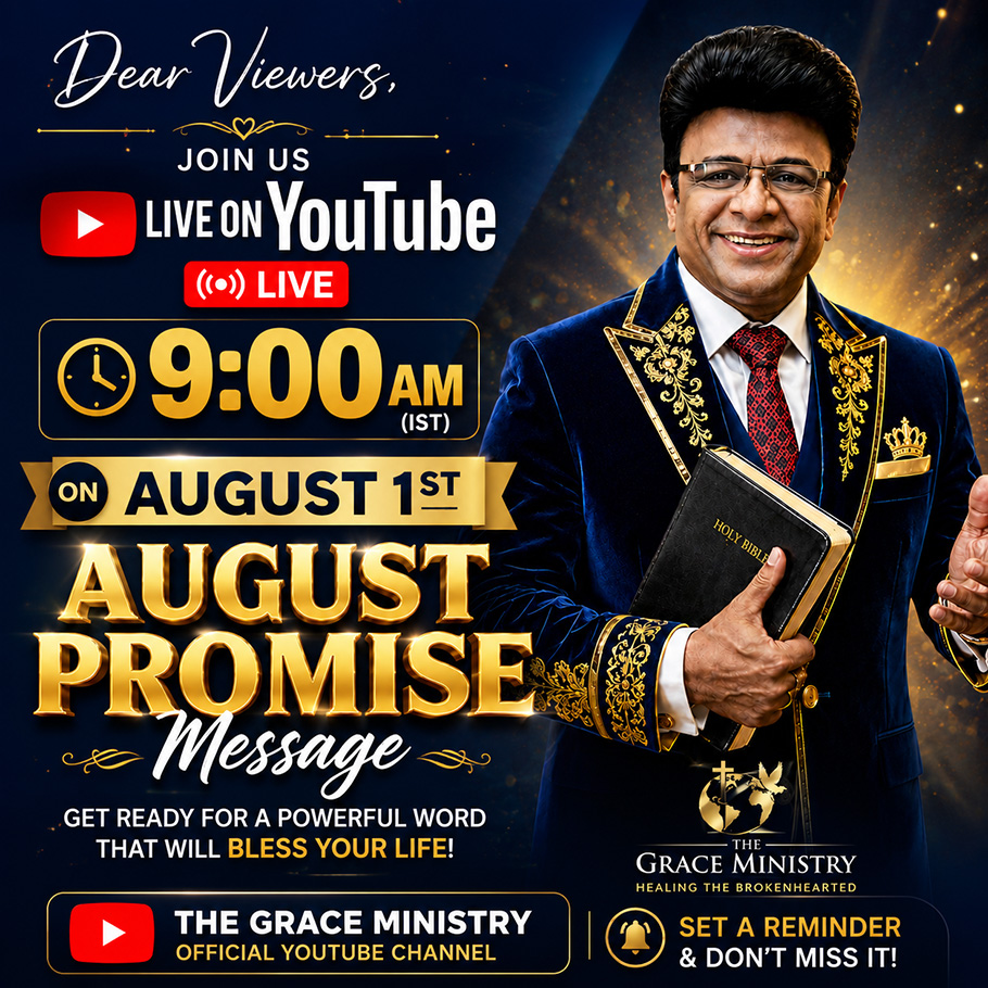 Watch Grace Ministry LIVE August Promise Message 2026