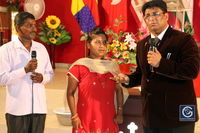 Women under the Demonic Possession for 12 long years testifies her extensive Deliverance after prayers at Grace Ministry at the Prayer Center in Mangalore.