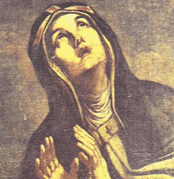 Bridget of Sweden who was born on 1303 was mystic and saint, and founder of the Bridgettines nuns and monks after the death of her husband of twenty years. 