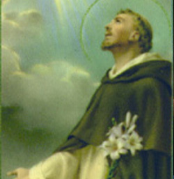 Saint Dominic who was born on 8 August 1170 is  known as Dominic of Osma and Dominic of Caleruega. Dominic is the patron saint of astronomers.