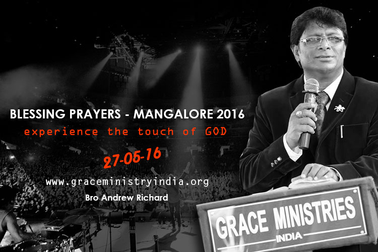 Blessing prayers in Mangalore. Dont miss to grab your blessings and experience the touch of God.