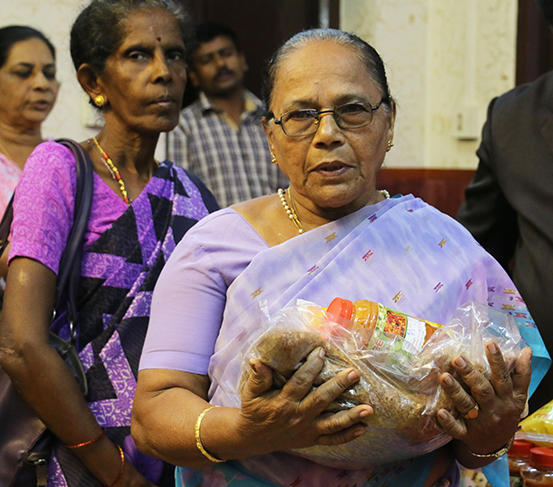 Grace Ministry a charitable organisation in Mangaluru holds a charitable program 