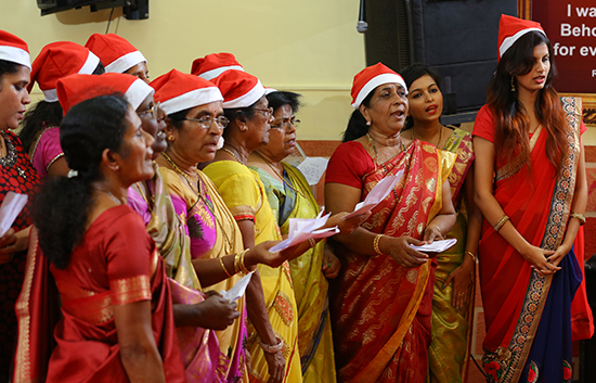 Grace Ministry celebrates Christmas 2016 with grandeur at prayer center, valachil, Mangalore. People thronged to celebrate Christmas with pomp & purity.