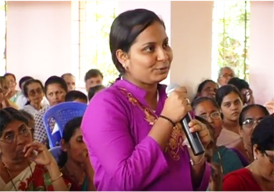 A 60-year-old man was Healed of Paralysis at Grace Ministry retreat prayer in Mangalore and attained complete stability. Listen to what her daughter has to say about her father.