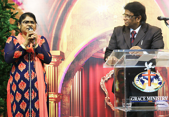 Deliverance from witchcraft and suicide after attending prayers at Grace Ministry in Mangalore. Her life was changed completely by the power of God. 