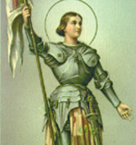 St Joan of Arc was born on January 6, 1412, to pious parents of the French peasant class in the obscure village of Domremy, near the province of Lorraine. At a very early age, she was said to have heard the voices of St. Michael