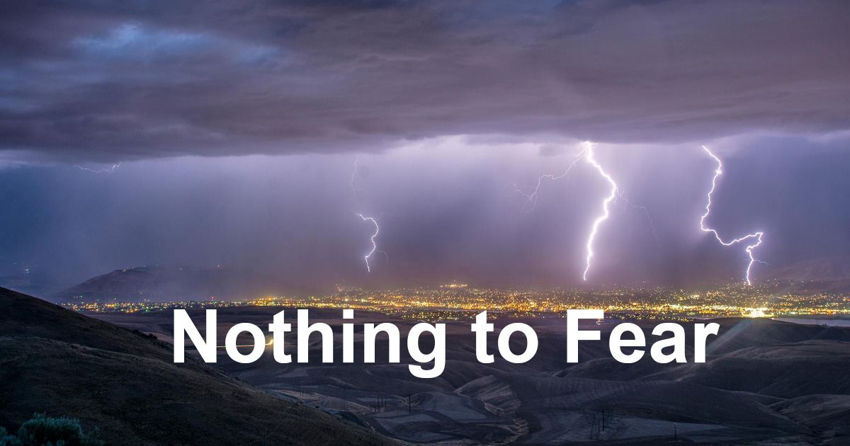 Bro Andrew Richard Daily Devotion - Nothing to Fear