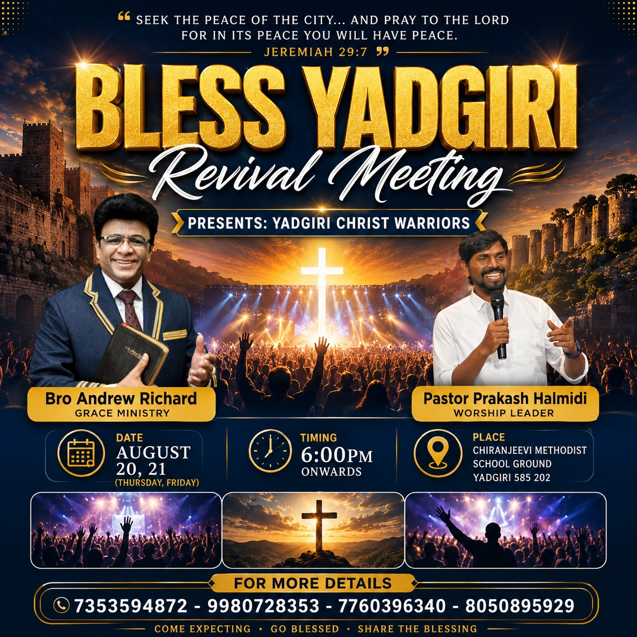 Bless Yadgiri – Revival Meeting 2026 | August 20–21