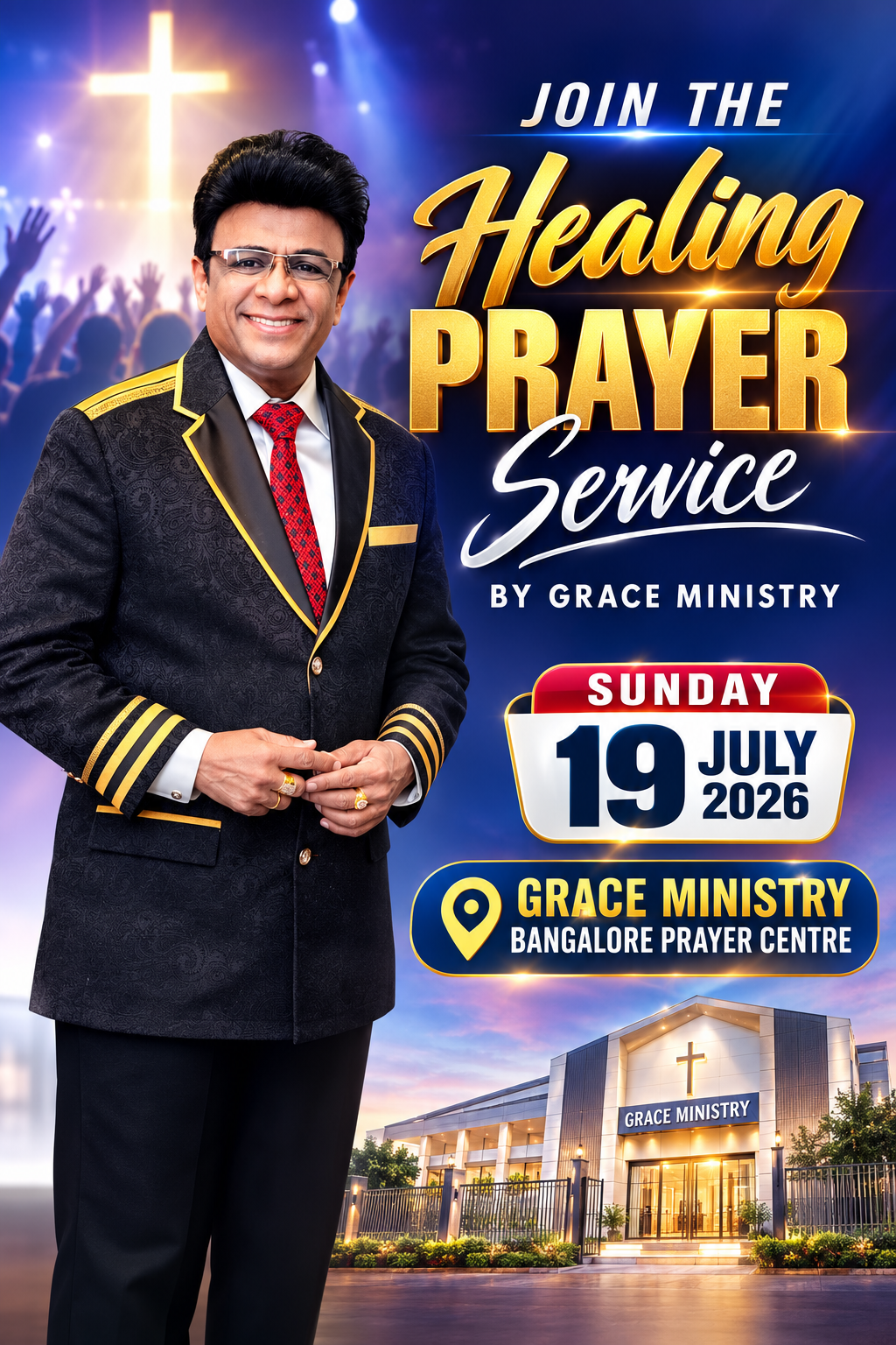 Join the Healing Prayer Service at Grace Ministry – Budigere, Bangalore
