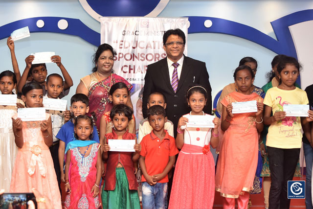 Grace Ministry to help 50 poor students for their educational needs in Mangalore